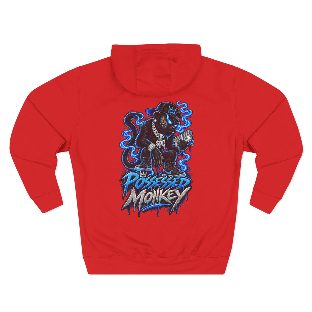 Possessed Monkey Graphic Hoodie