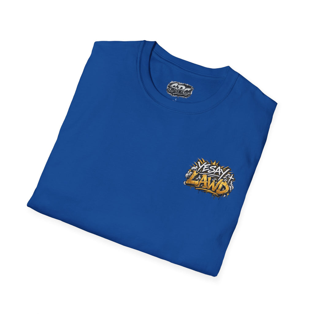 Skateboard Graffiti Chest Logo T-Shirt