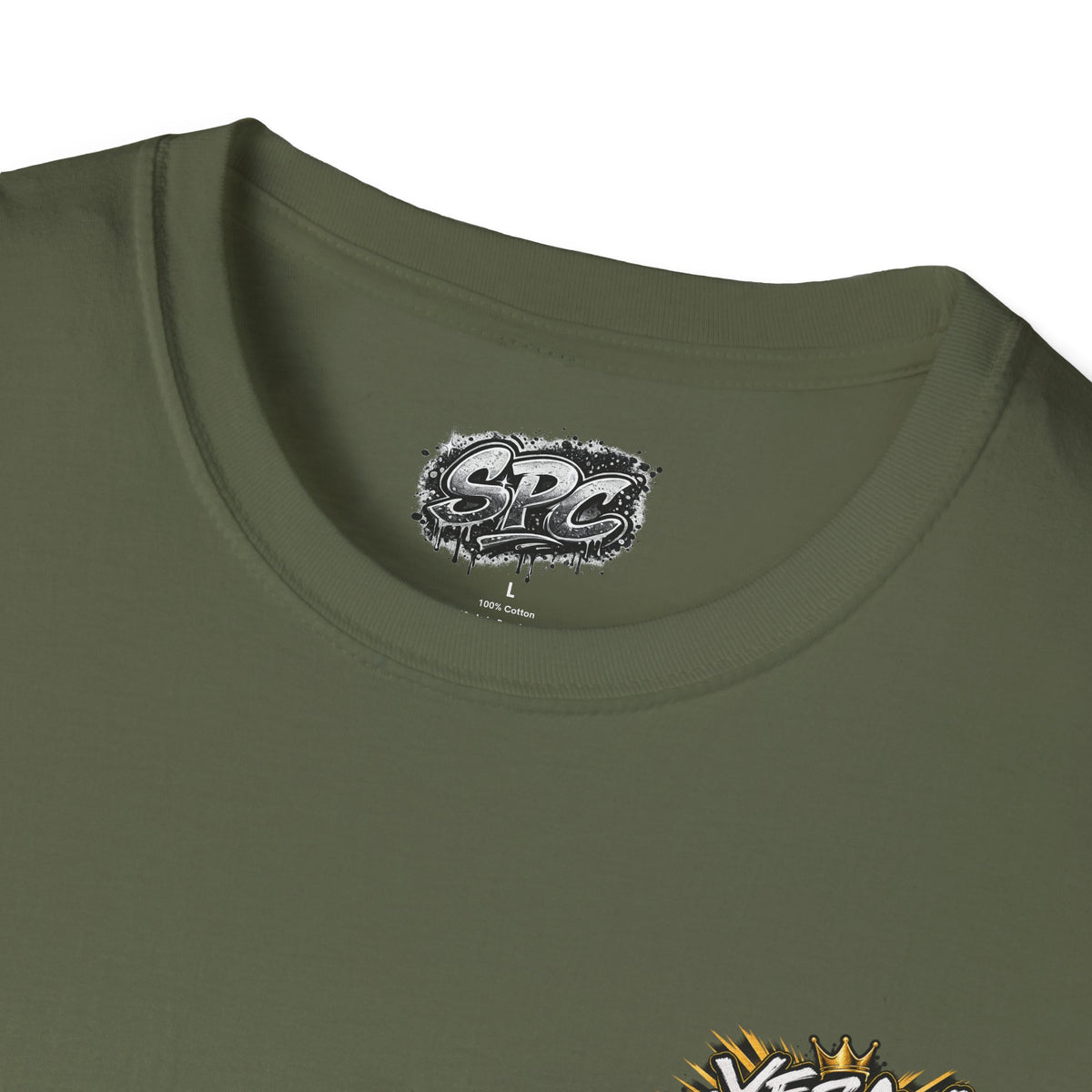 Skateboard Graffiti Chest Logo T-Shirt