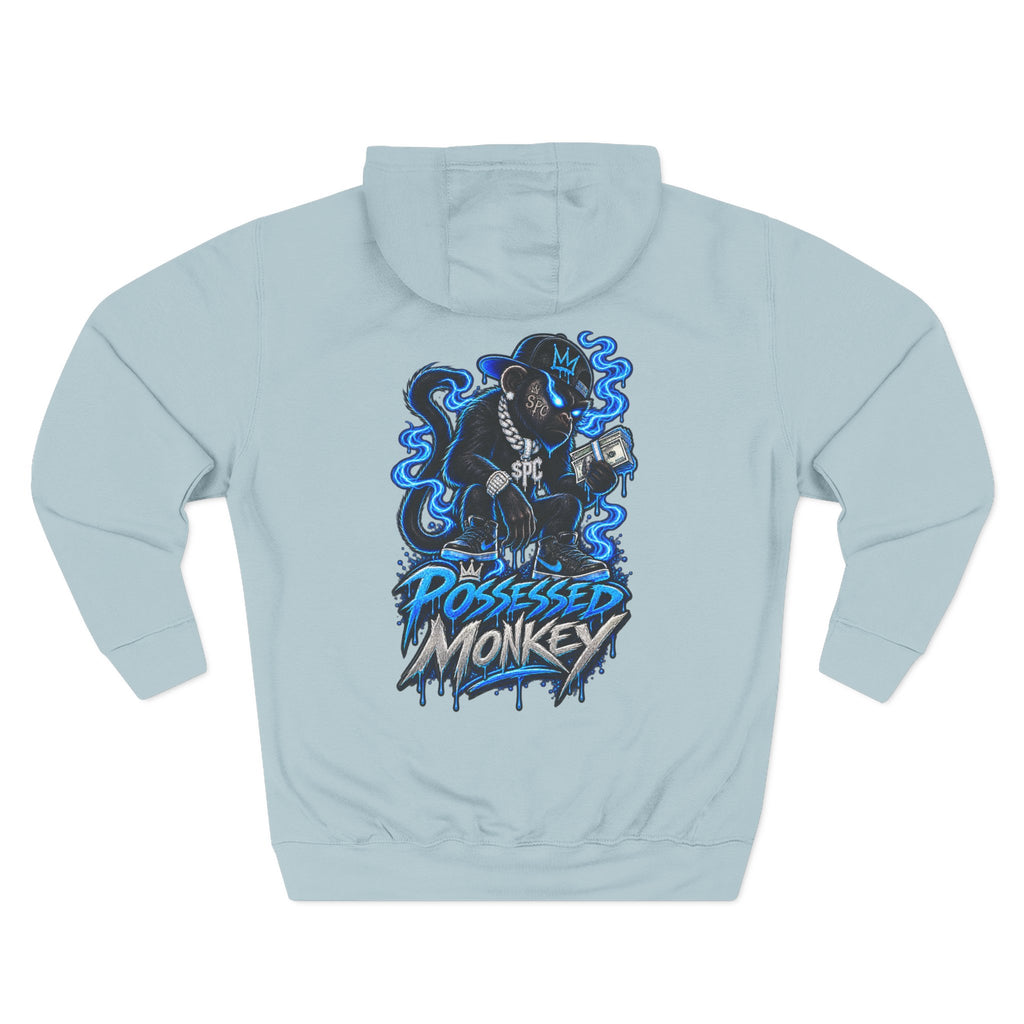 Possessed Monkey Graphic Hoodie