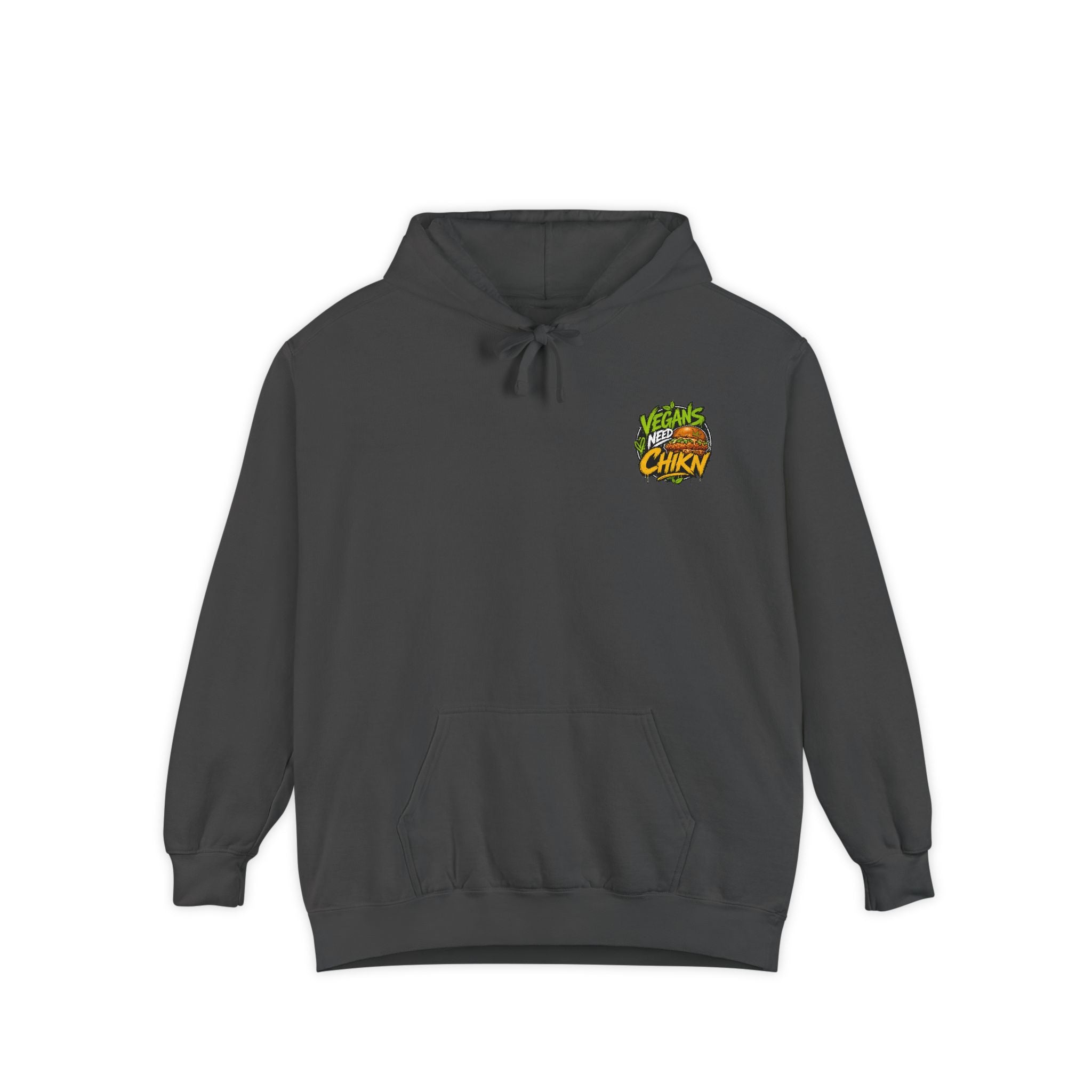 Pineapple Chika Chest Logo Hoodie — Tropical Graphic Garment-Dyed Pullover