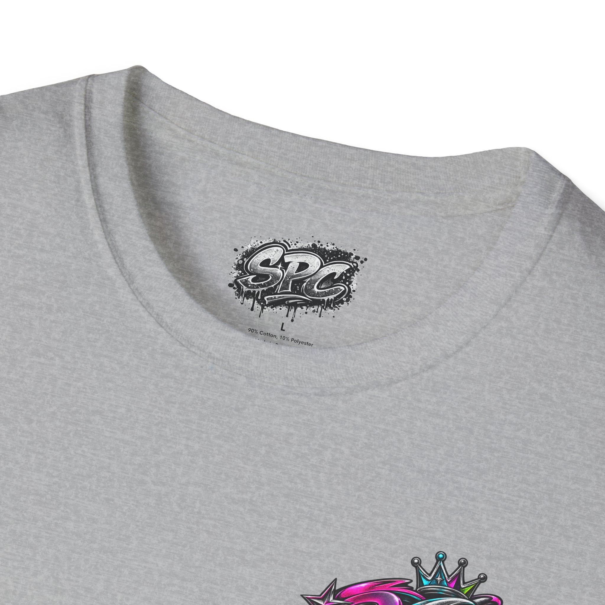 2022 Graffiti Crown T-Shirt — Street Style Retro Logo Tee