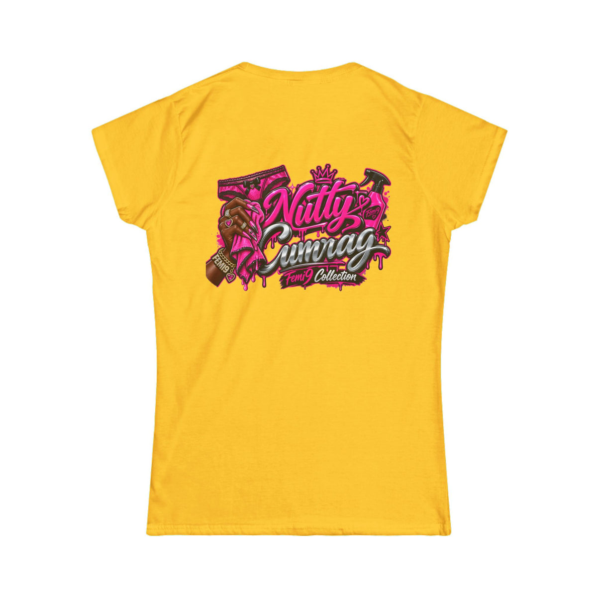 Women's Softstyle Tee — Classic White Crewneck T-Shirt