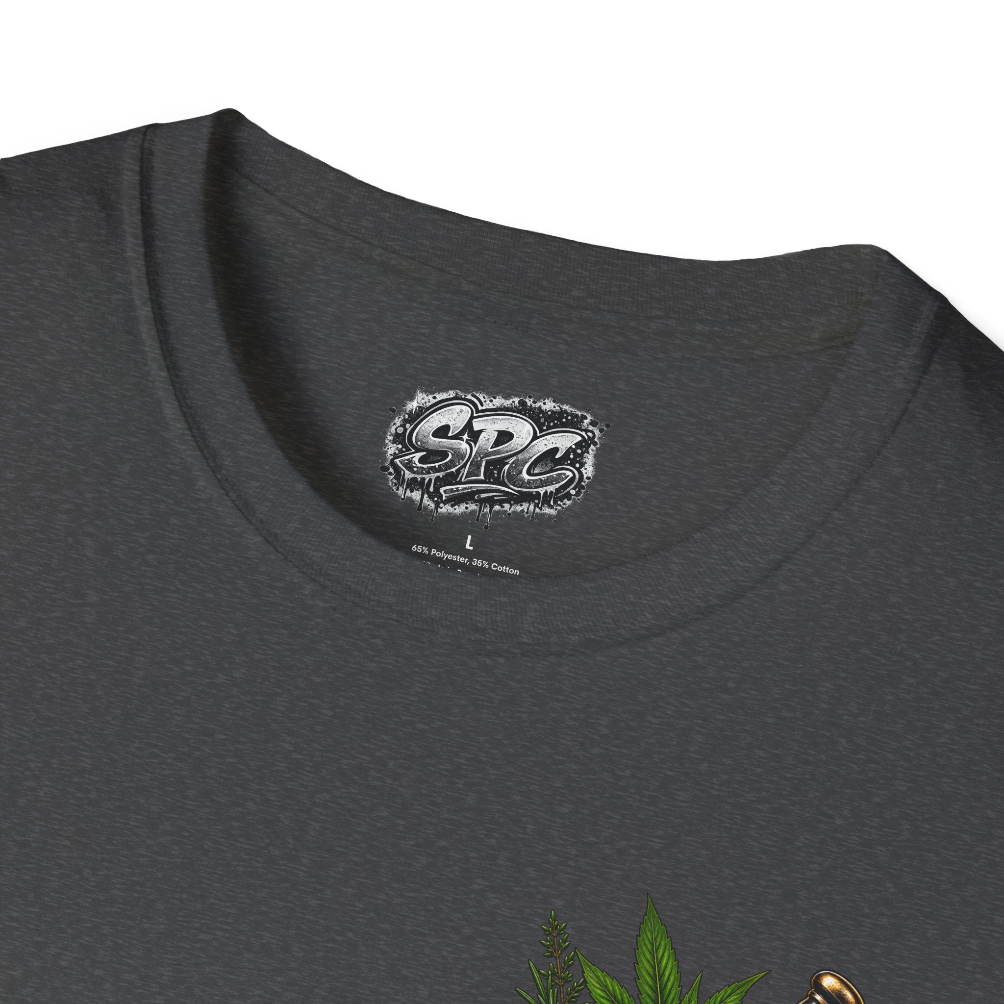 Herbal Apothecary T-Shirt — Mortar & Pestle Plant Pocket Graphic