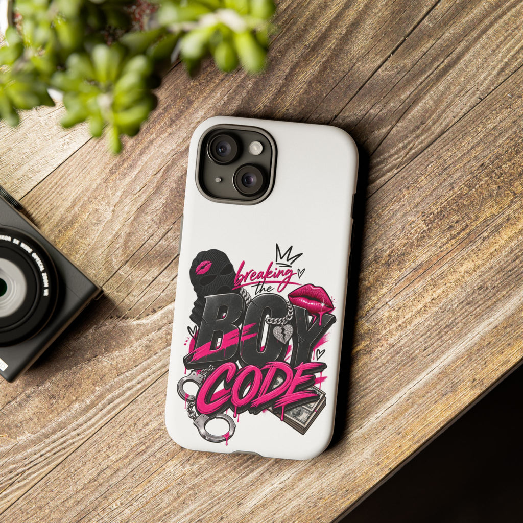 Breaking the Boy Code Phone Case