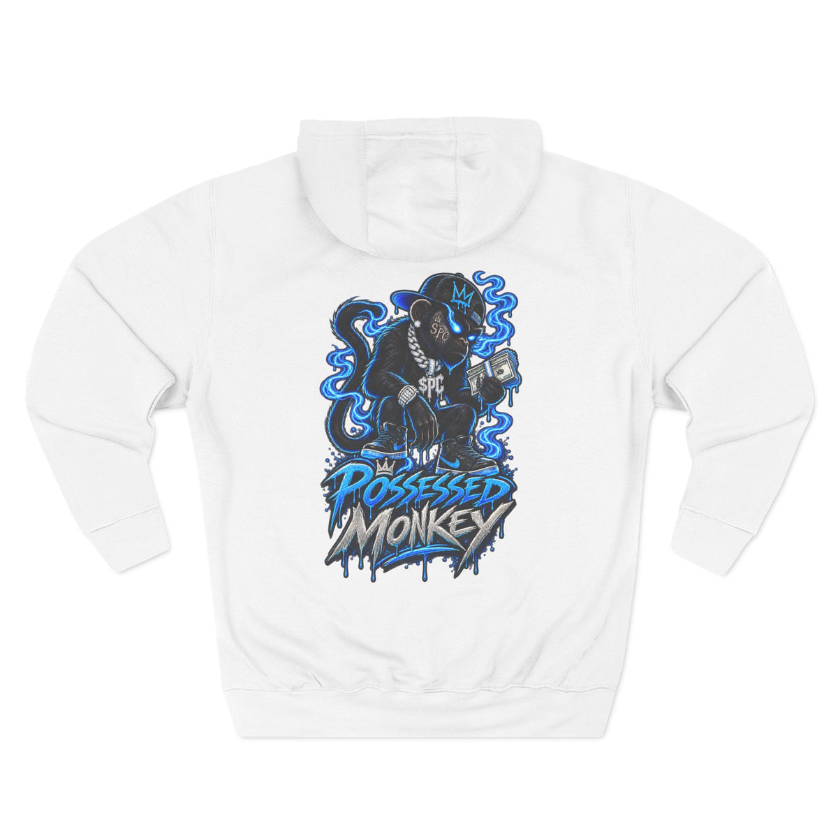 Possessed Monkey Graphic Hoodie