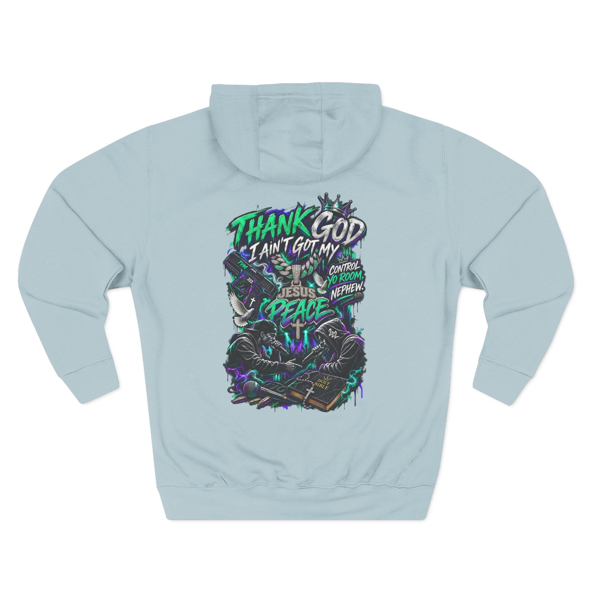 Jesus Peace Graphic Hoodie