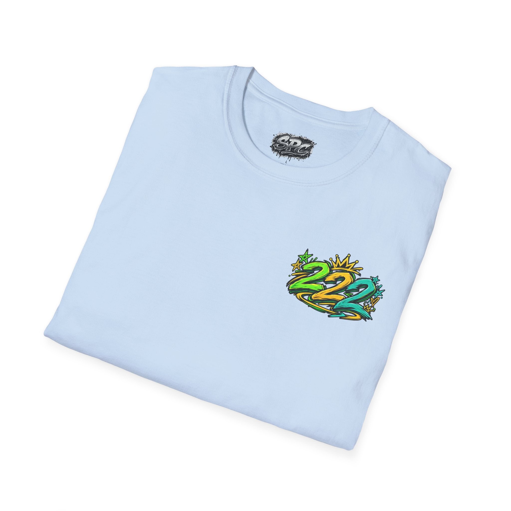 T-Shirt — Tropical "22" Chest Logo, Beach Vibes Graduation or 2022 Reunion Tee