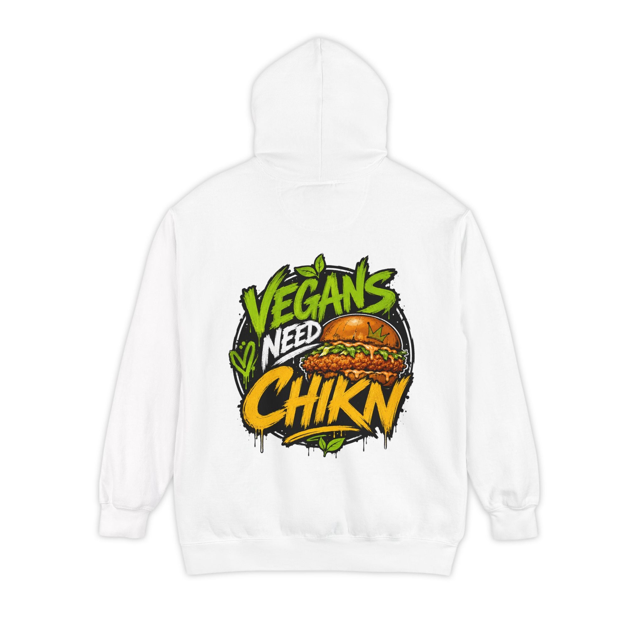 Pineapple Chika Chest Logo Hoodie — Tropical Graphic Garment-Dyed Pullover