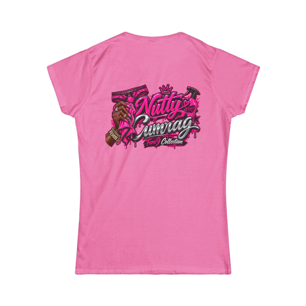 Women's Softstyle Tee — Classic White Crewneck T-Shirt