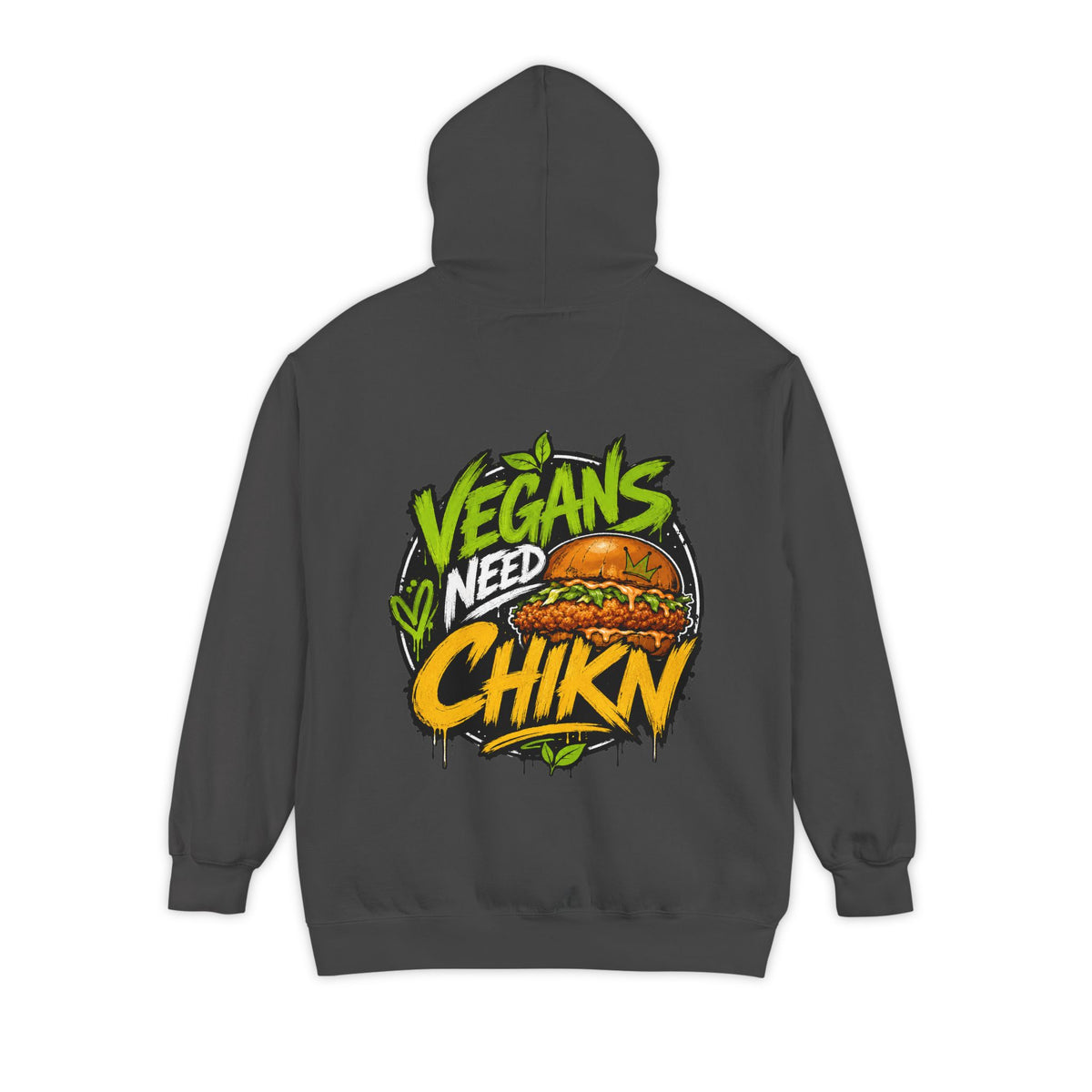 Pineapple Chika Chest Logo Hoodie — Tropical Graphic Garment-Dyed Pullover
