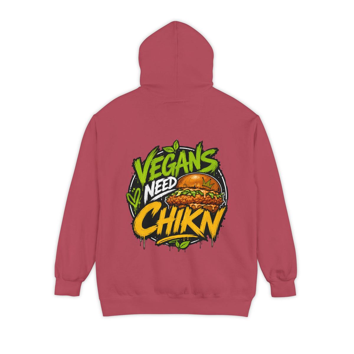 Pineapple Chika Chest Logo Hoodie — Tropical Graphic Garment-Dyed Pullover