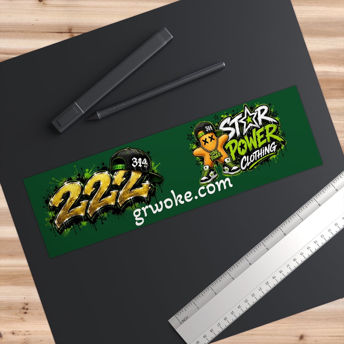SPC Graffiti Bumper Sticker
