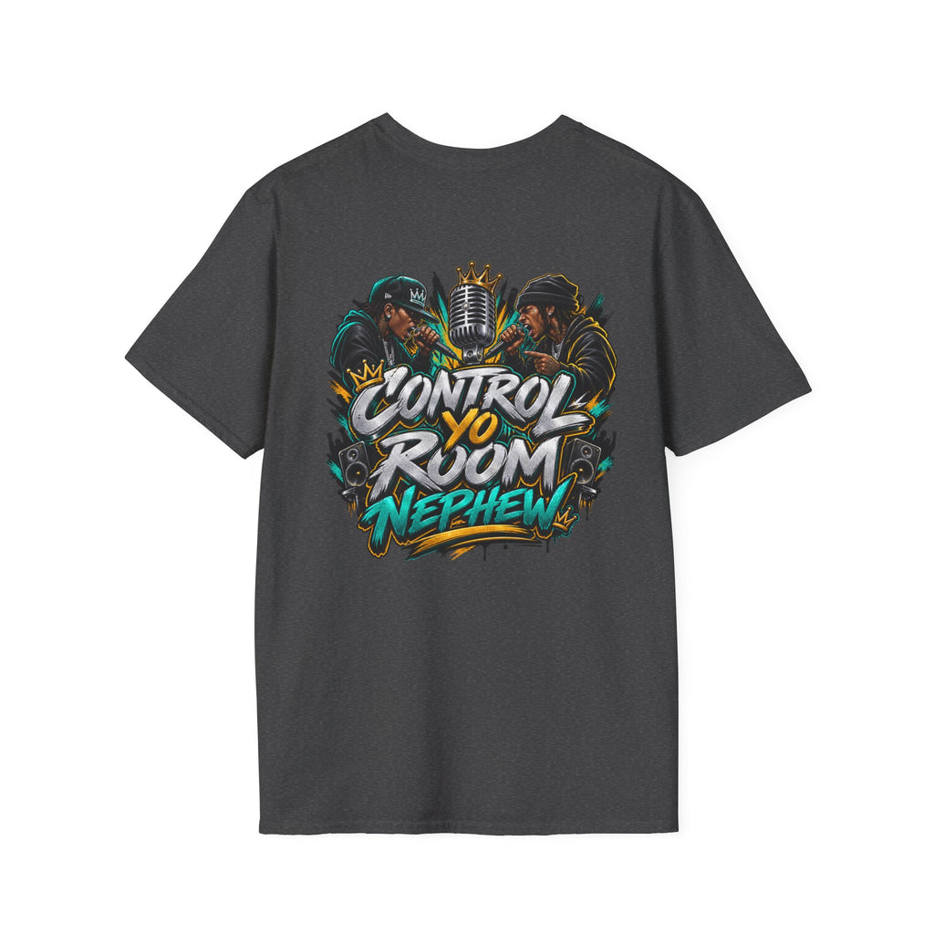 Control the Room Vibes T-Shirt — Graphic Pocket Logo Tee