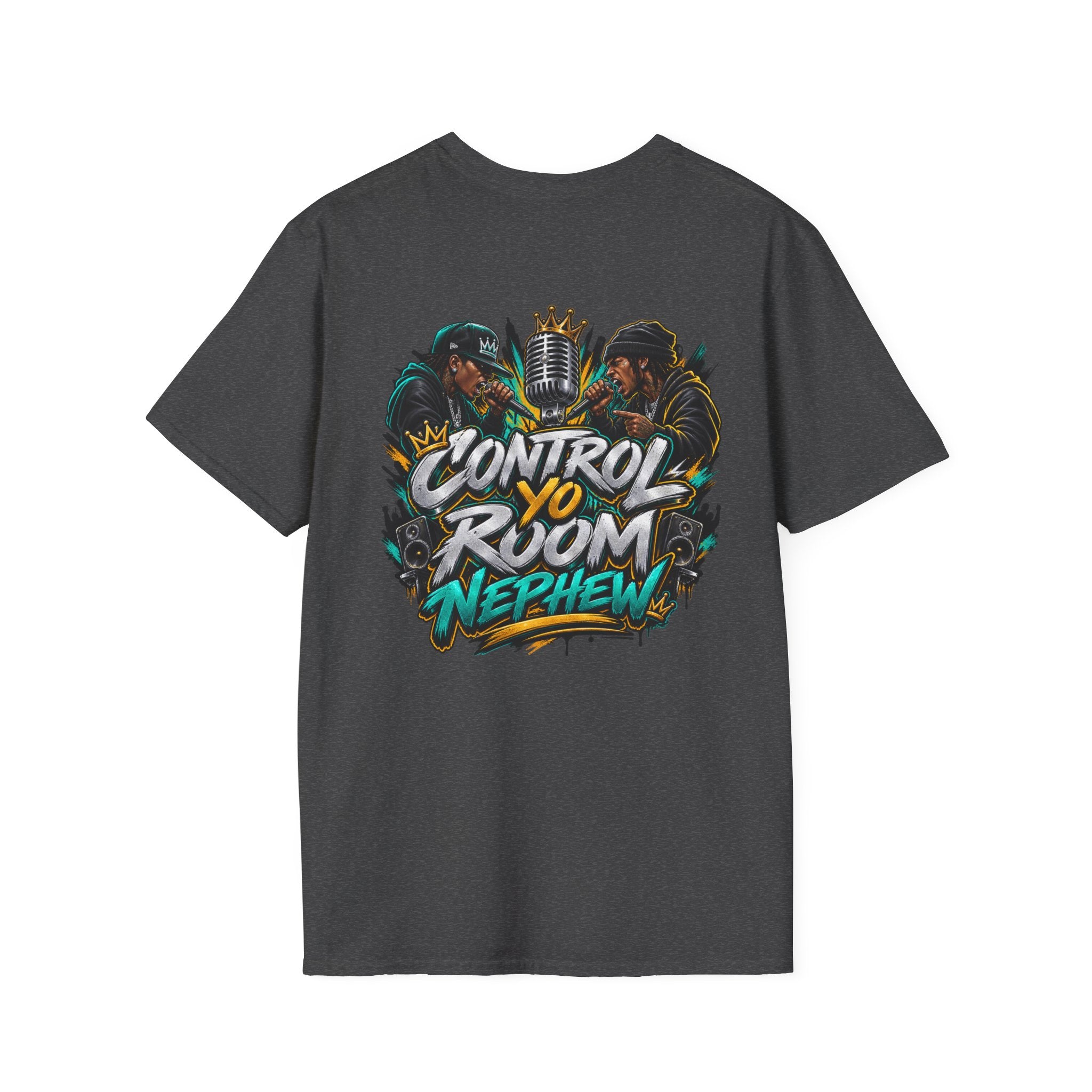 Control the Room Vibes T-Shirt — Graphic Pocket Logo Tee