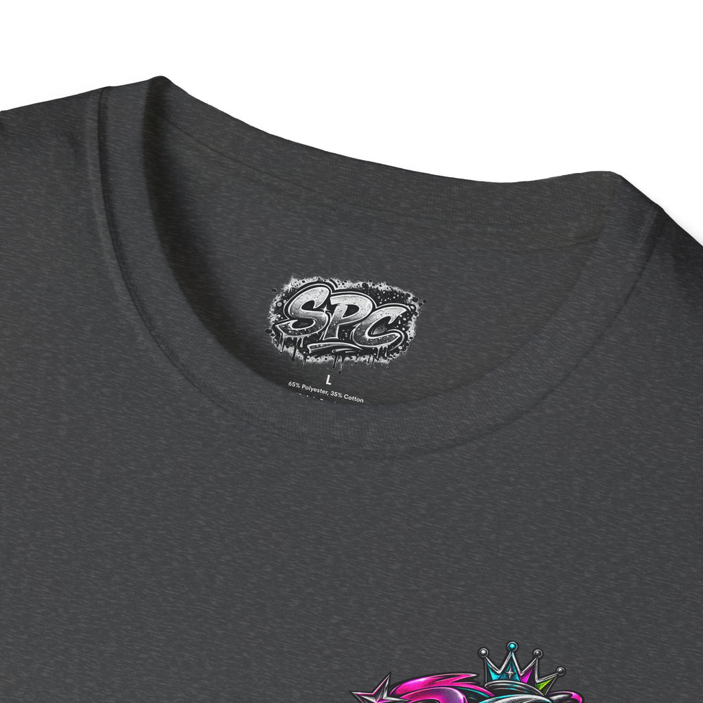 2022 Graffiti Crown T-Shirt — Street Style Retro Logo Tee