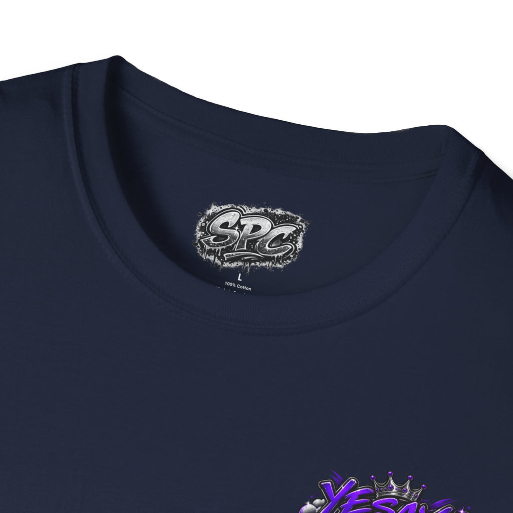 T-Shirt — Gnarled Purple 'LAW' Street Graffiti Logo