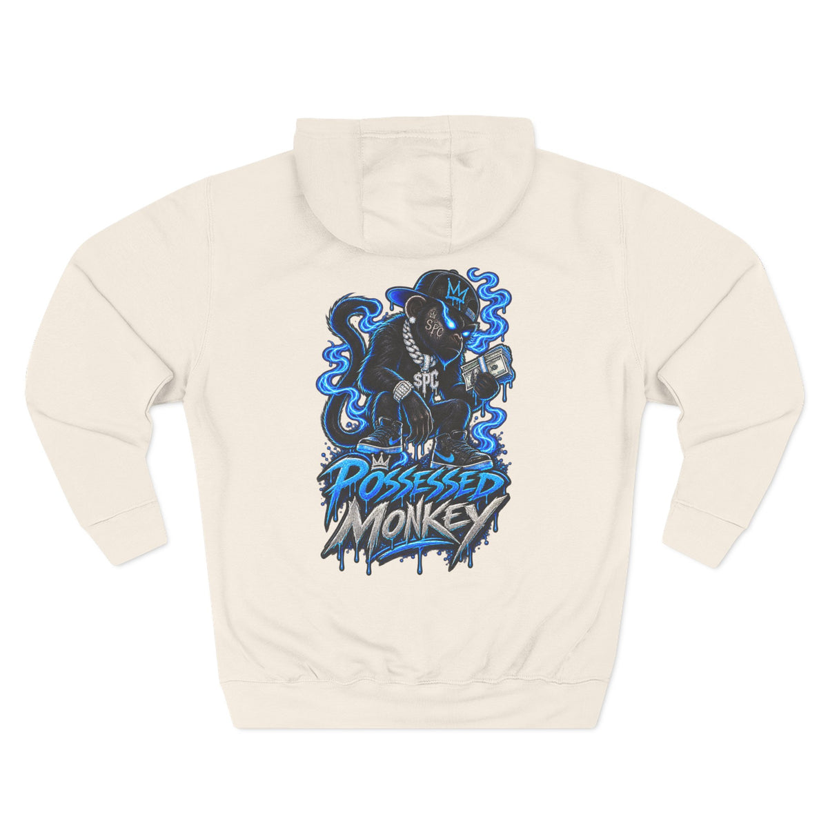 Possessed Monkey Graphic Hoodie
