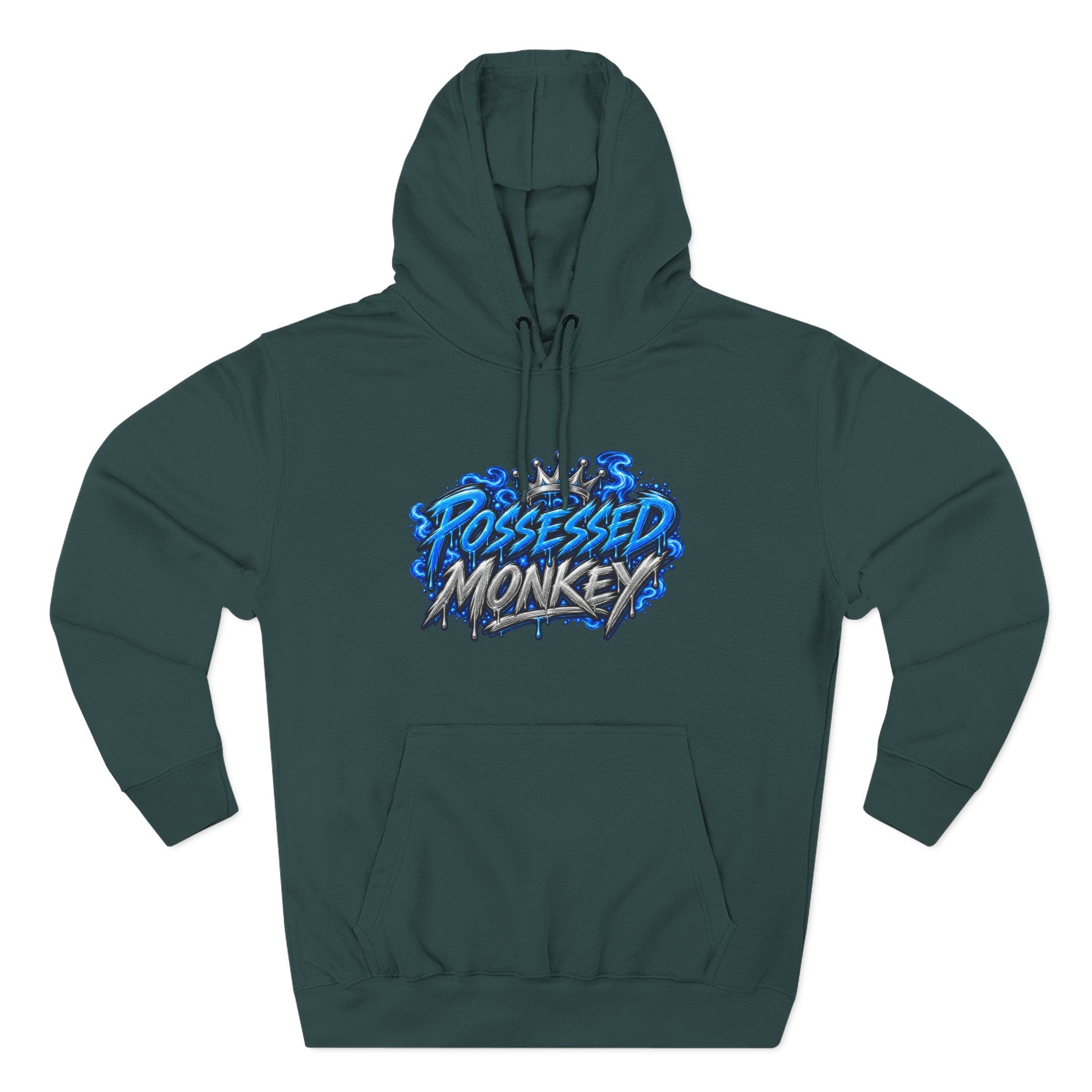 Possessed Monkey Graphic Hoodie