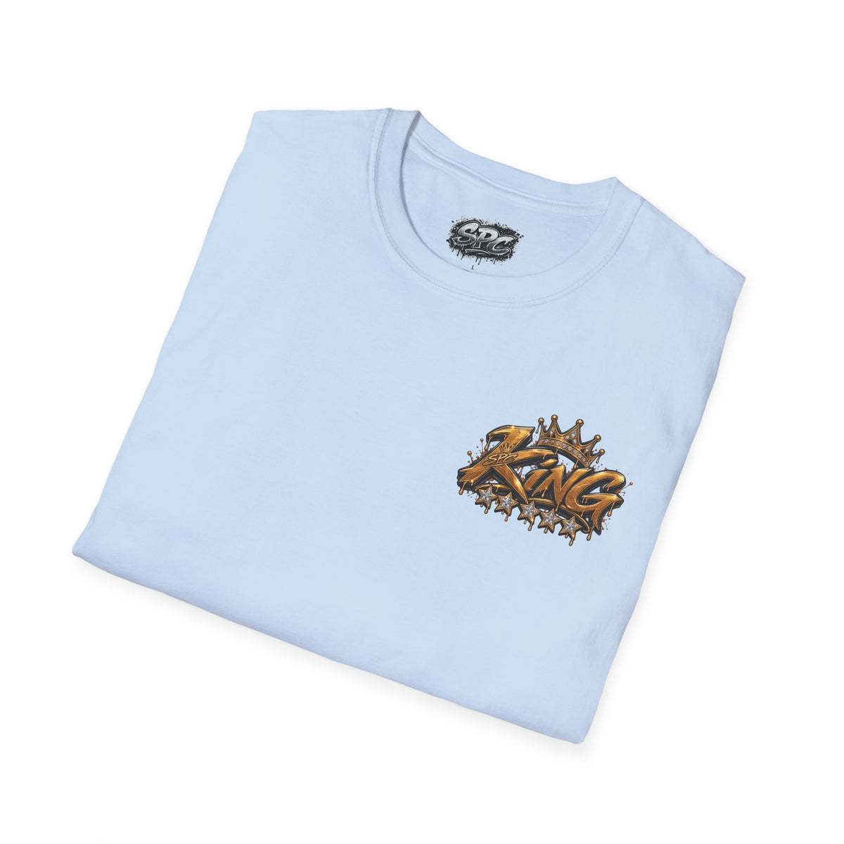 King Crown Graphic T‑Shirt — Bold Streetwear Tee with 'King' Logo