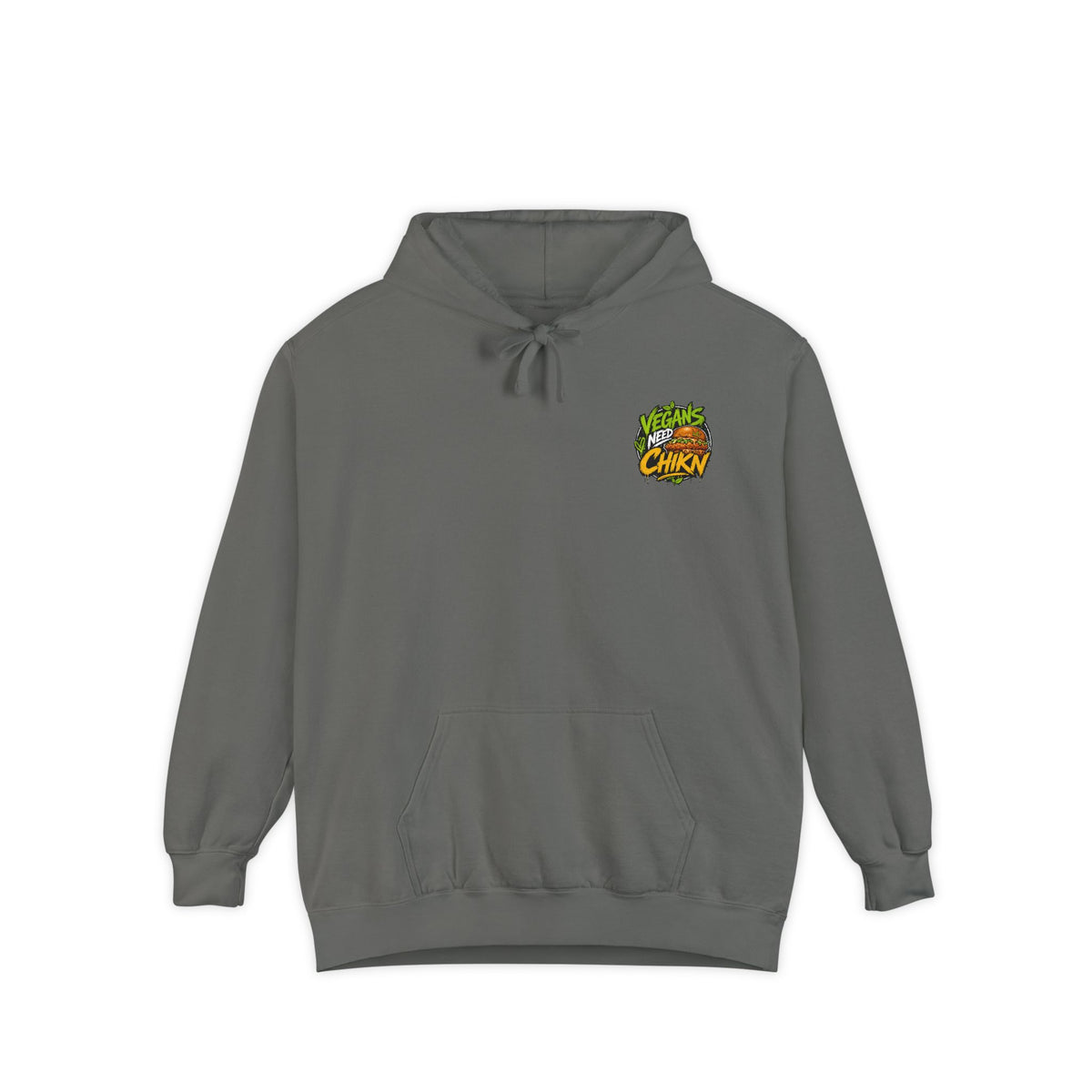 Pineapple Chika Chest Logo Hoodie — Tropical Graphic Garment-Dyed Pullover
