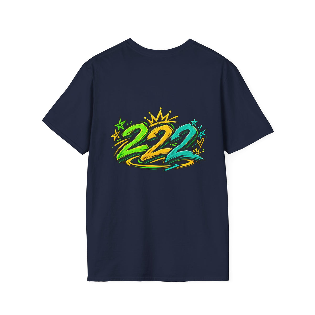 T-Shirt — Tropical "22" Chest Logo, Beach Vibes Graduation or 2022 Reunion Tee