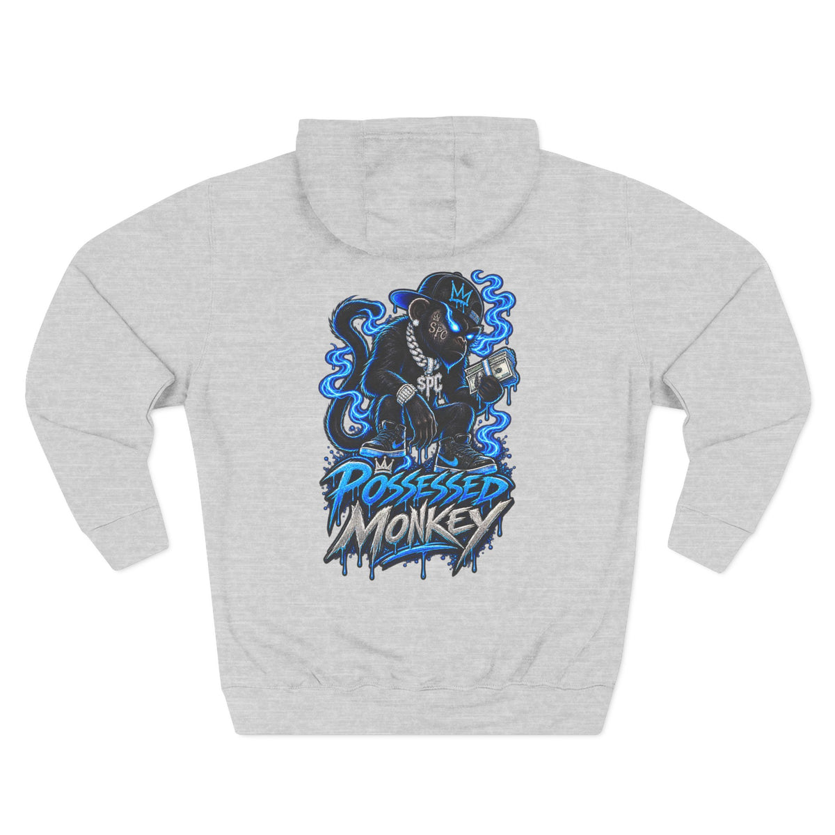 Possessed Monkey Graphic Hoodie