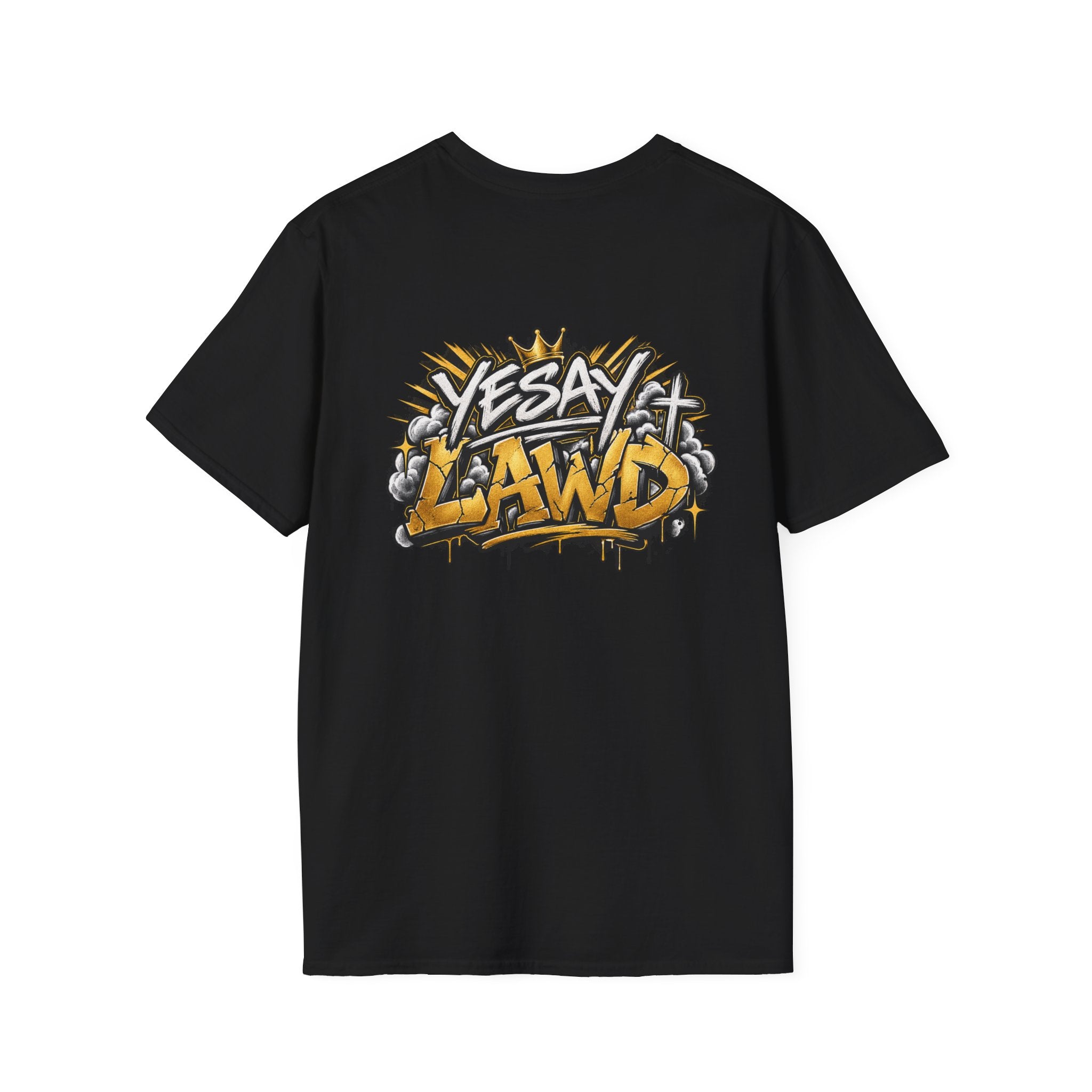 Skateboard Graffiti Chest Logo T-Shirt