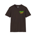 Natural Trap Logo T‑Shirt — Retro Green & Yellow Graphic Tee