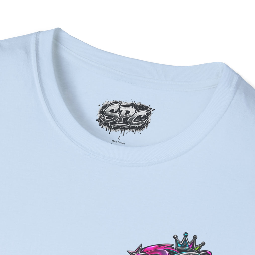 2022 Graffiti Crown T-Shirt — Street Style Retro Logo Tee