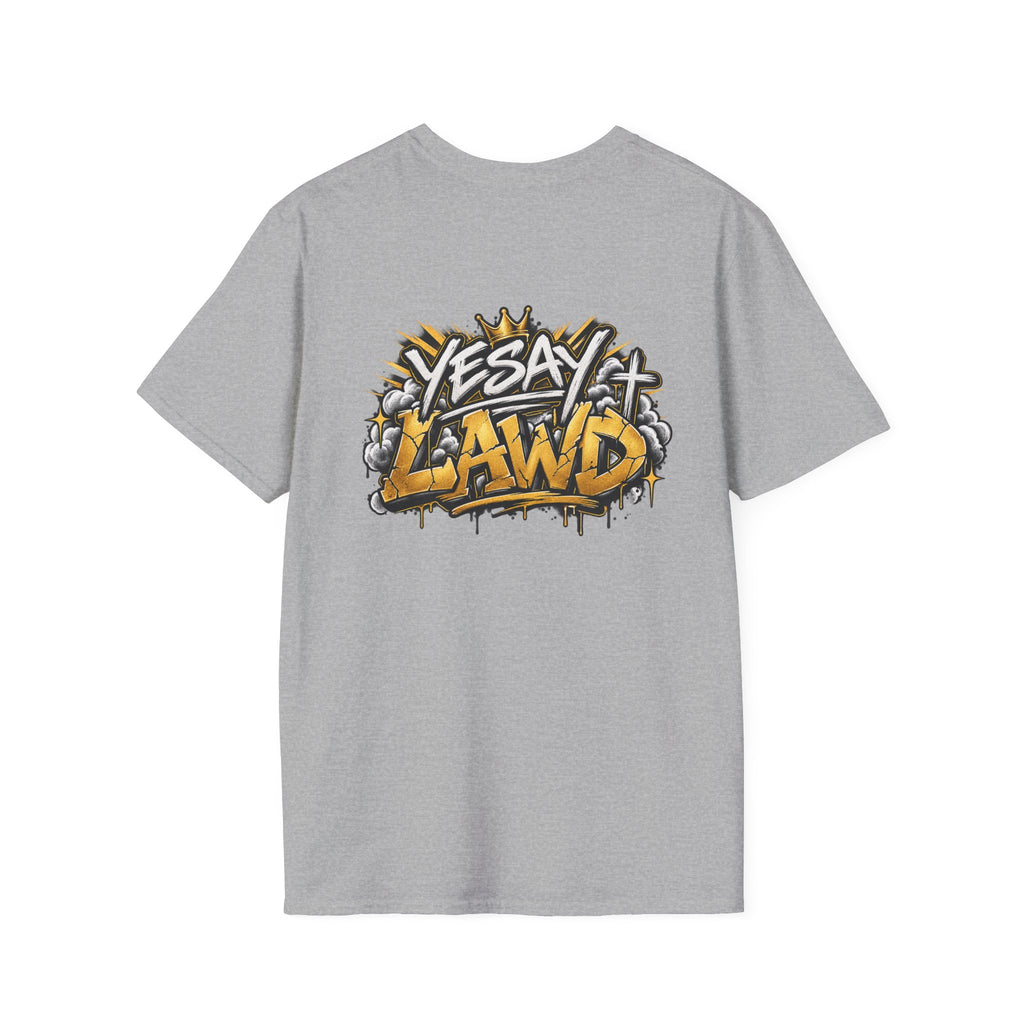 Skateboard Graffiti Chest Logo T-Shirt