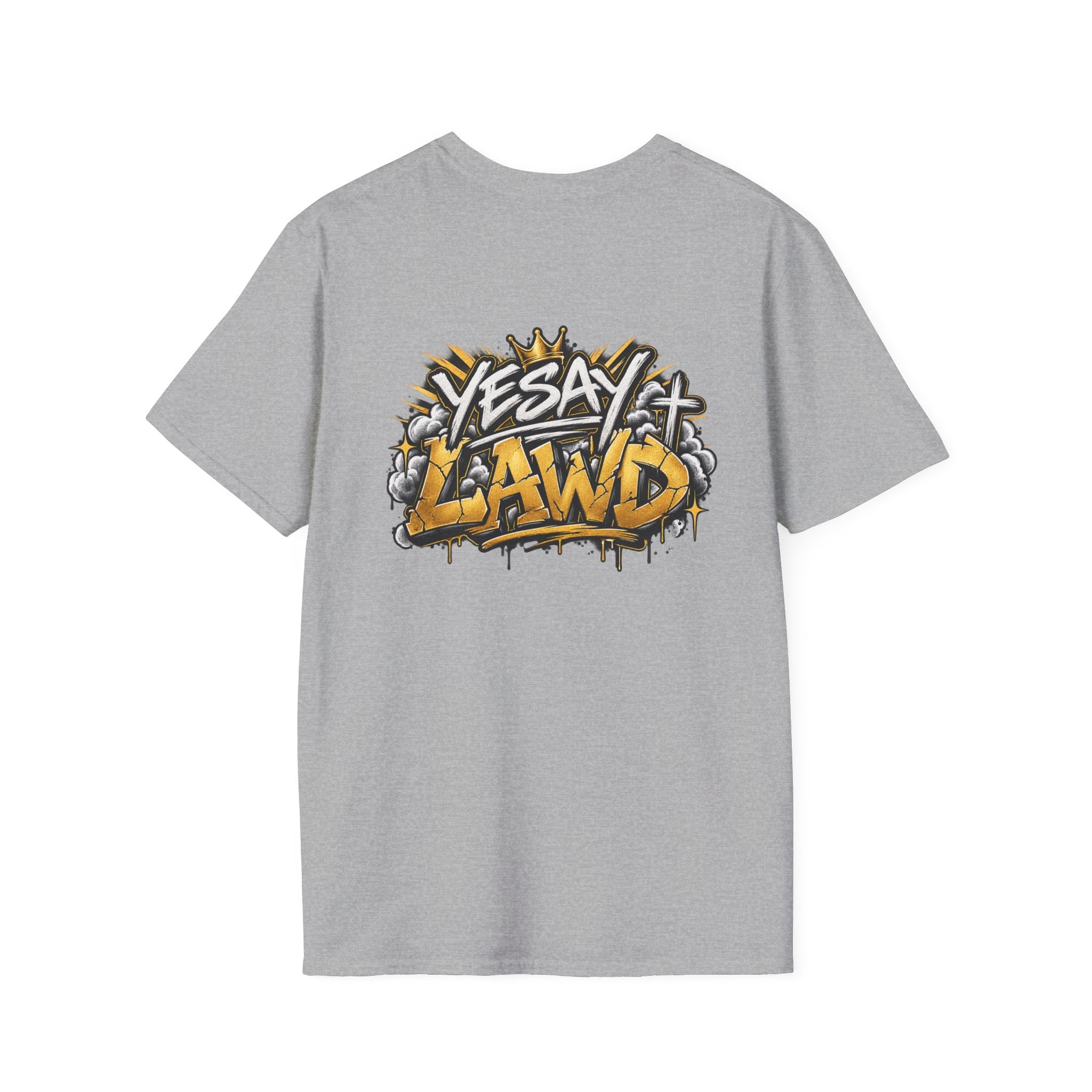 Skateboard Graffiti Chest Logo T-Shirt