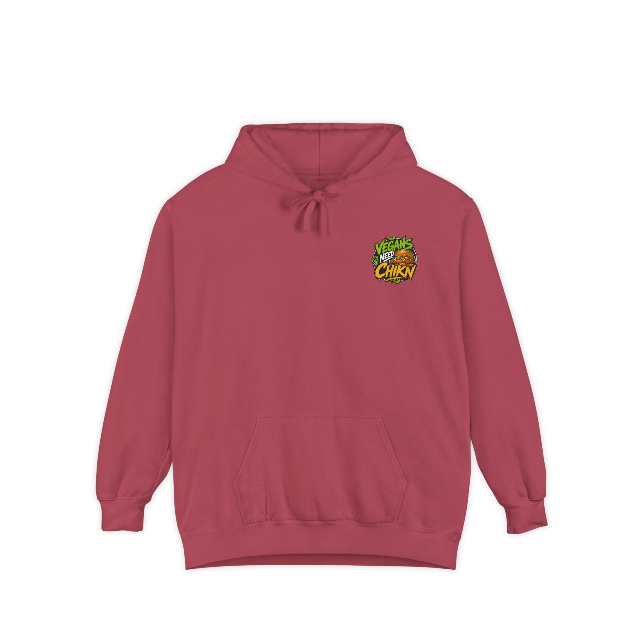 Pineapple Chika Chest Logo Hoodie — Tropical Graphic Garment-Dyed Pullover
