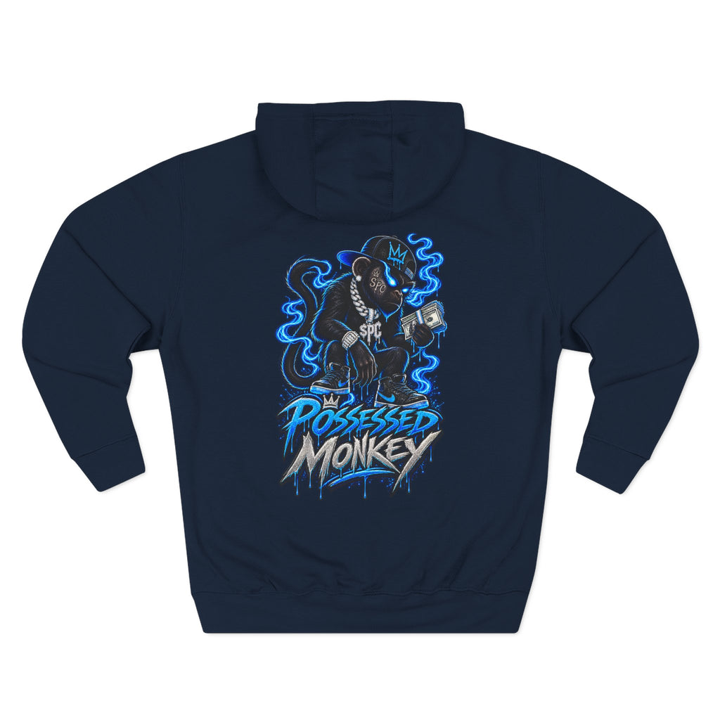 Possessed Monkey Graphic Hoodie
