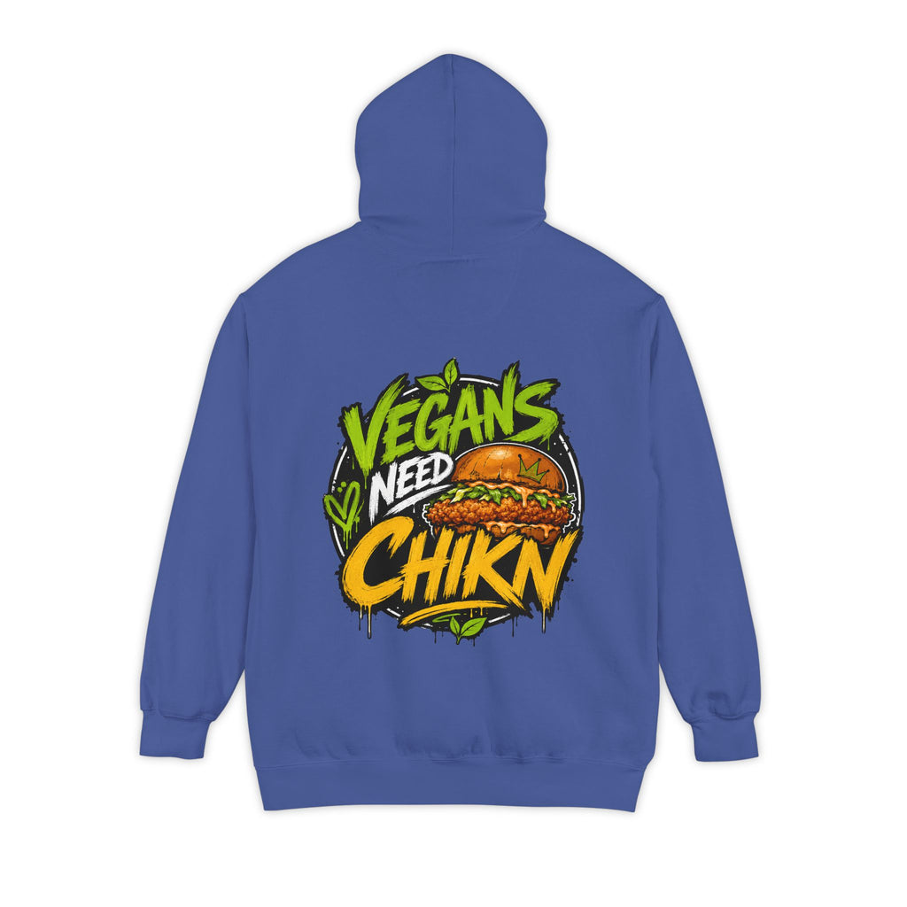 Pineapple Chika Chest Logo Hoodie — Tropical Graphic Garment-Dyed Pullover