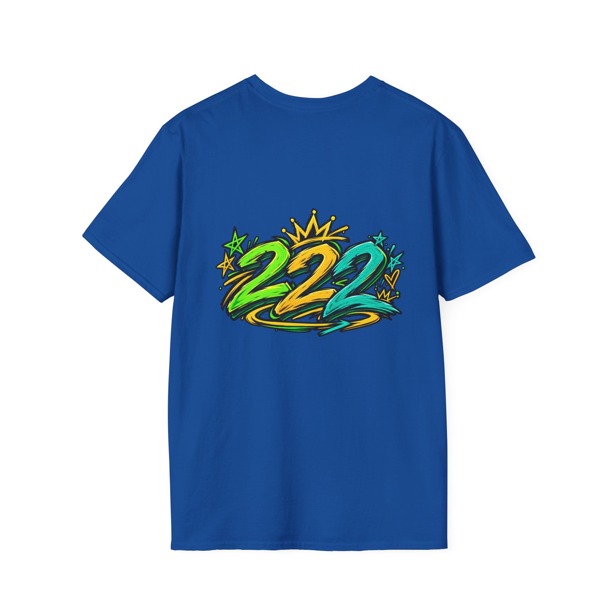 T-Shirt — Tropical "22" Chest Logo, Beach Vibes Graduation or 2022 Reunion Tee