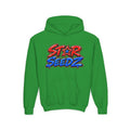 Youth Hoodie — 'Star Seedz' Colorful Street Art Logo Pullover