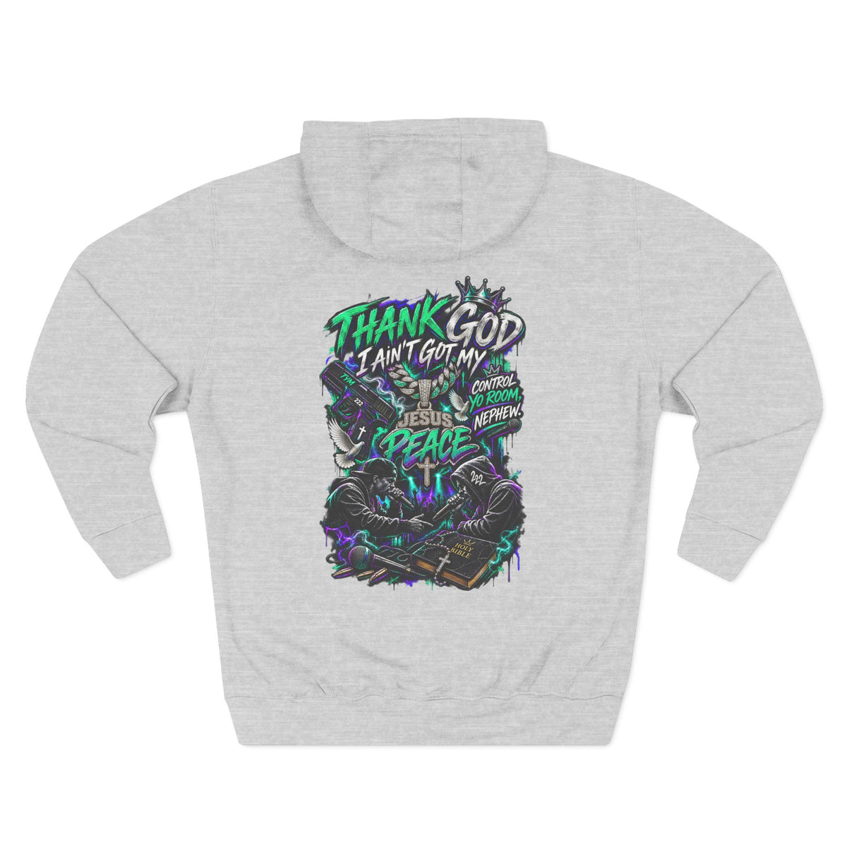 Jesus Peace Graphic Hoodie