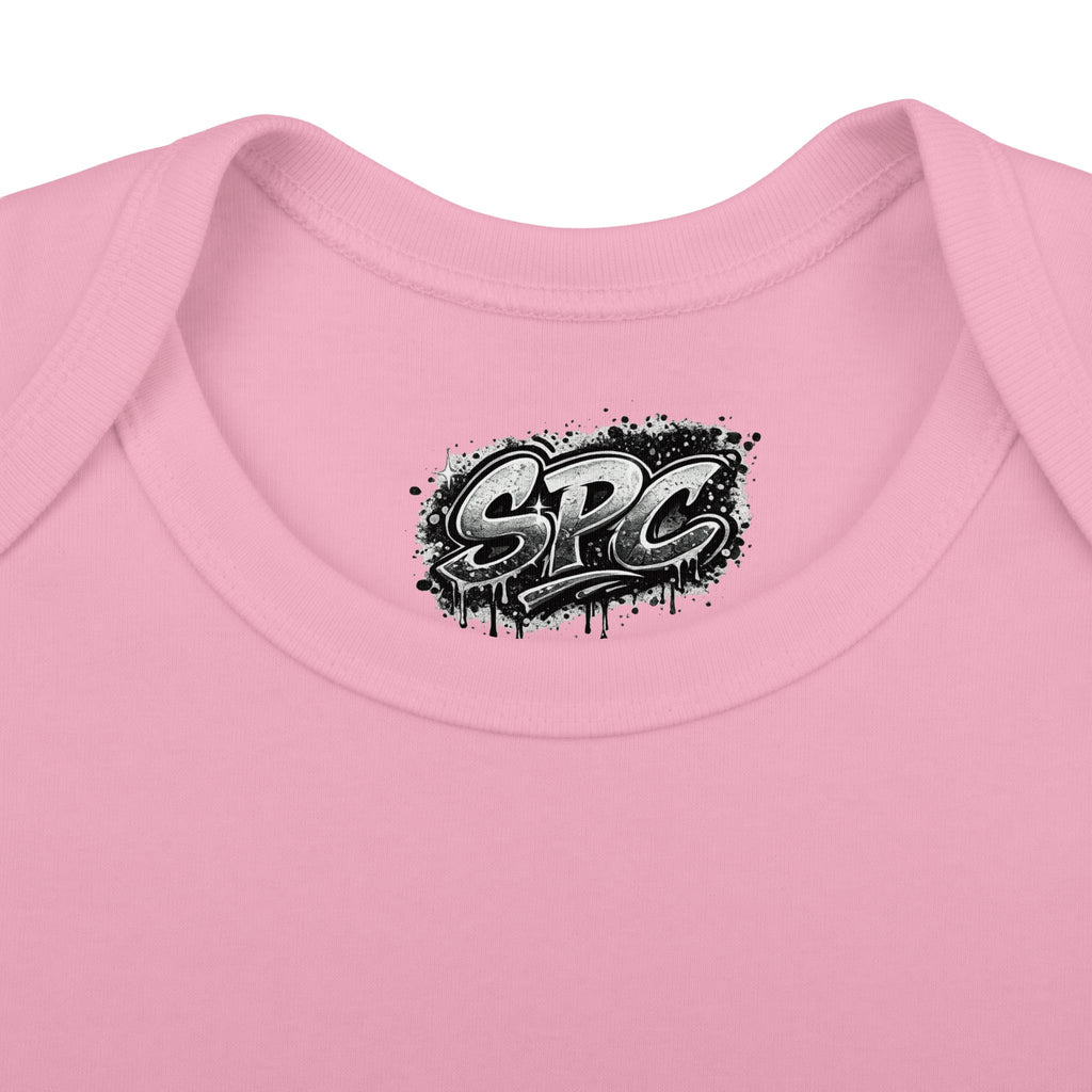 Star Baby Infant Bodysuit – Retro Script Newborn Onesie