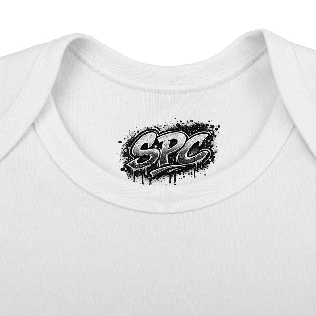 Star Baby Infant Bodysuit – Retro Script Newborn Onesie