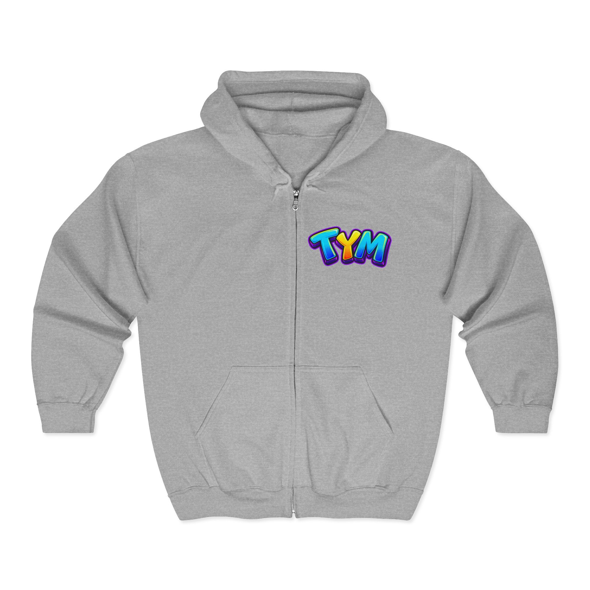 TYM Full Zip Hooded Sweatshirt