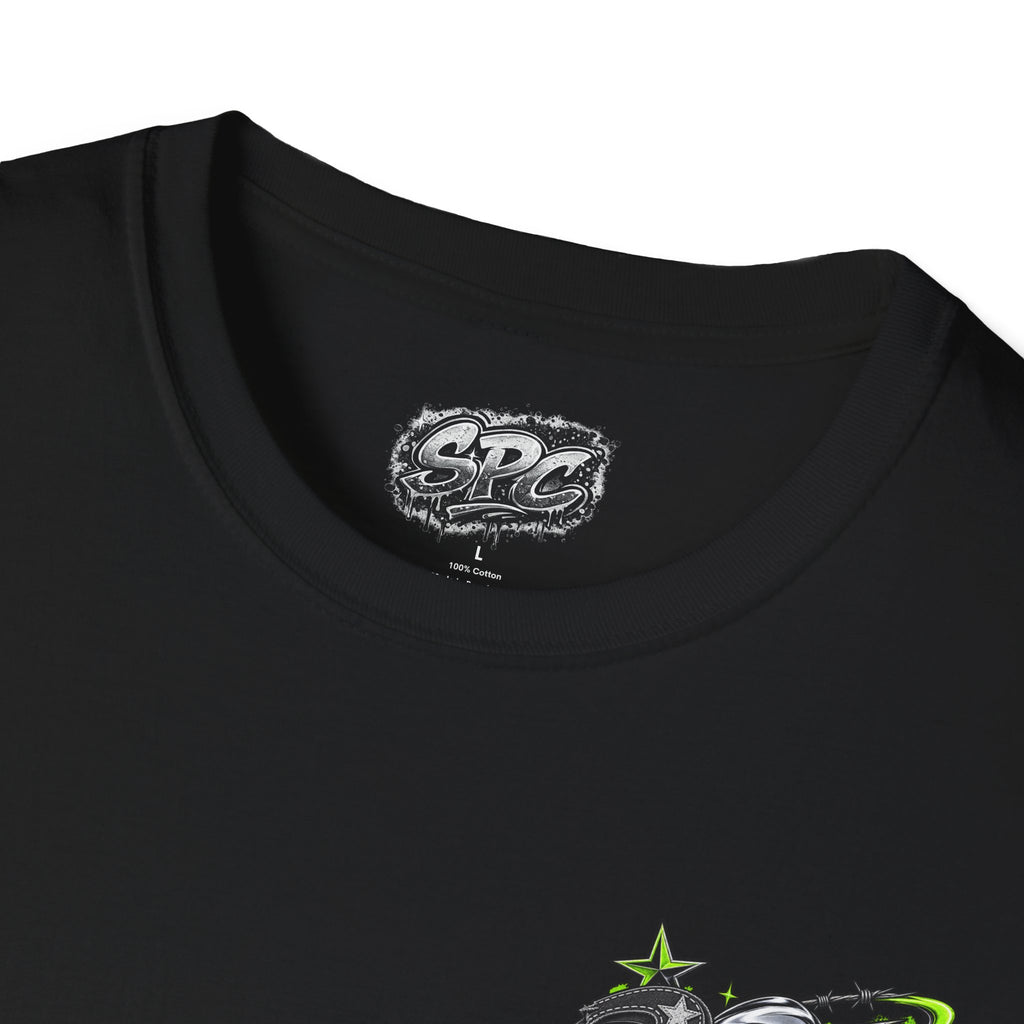 Racing Graphic T‑Shirt — Green Drift Emblem