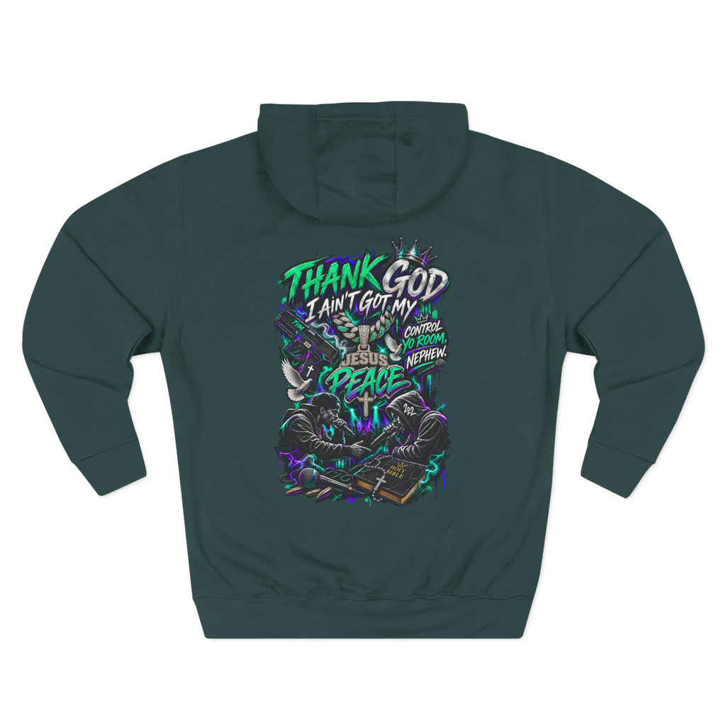 Jesus Peace Graphic Hoodie