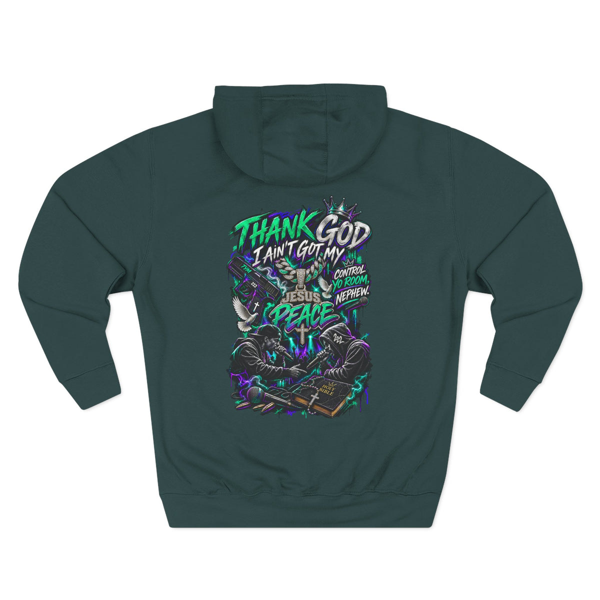 Jesus Peace Graphic Hoodie