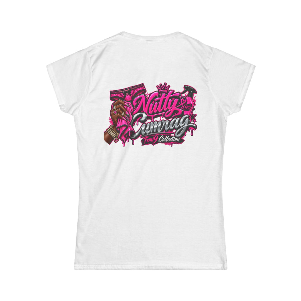 Women's Softstyle Tee — Classic White Crewneck T-Shirt