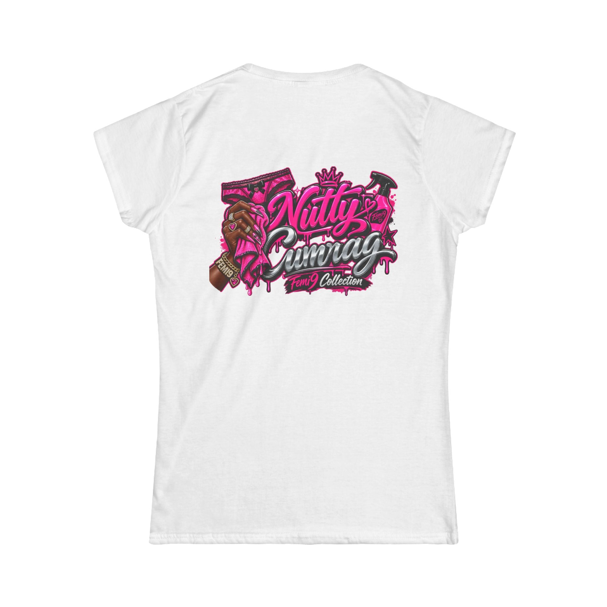 Women's Softstyle Tee — Classic White Crewneck T-Shirt