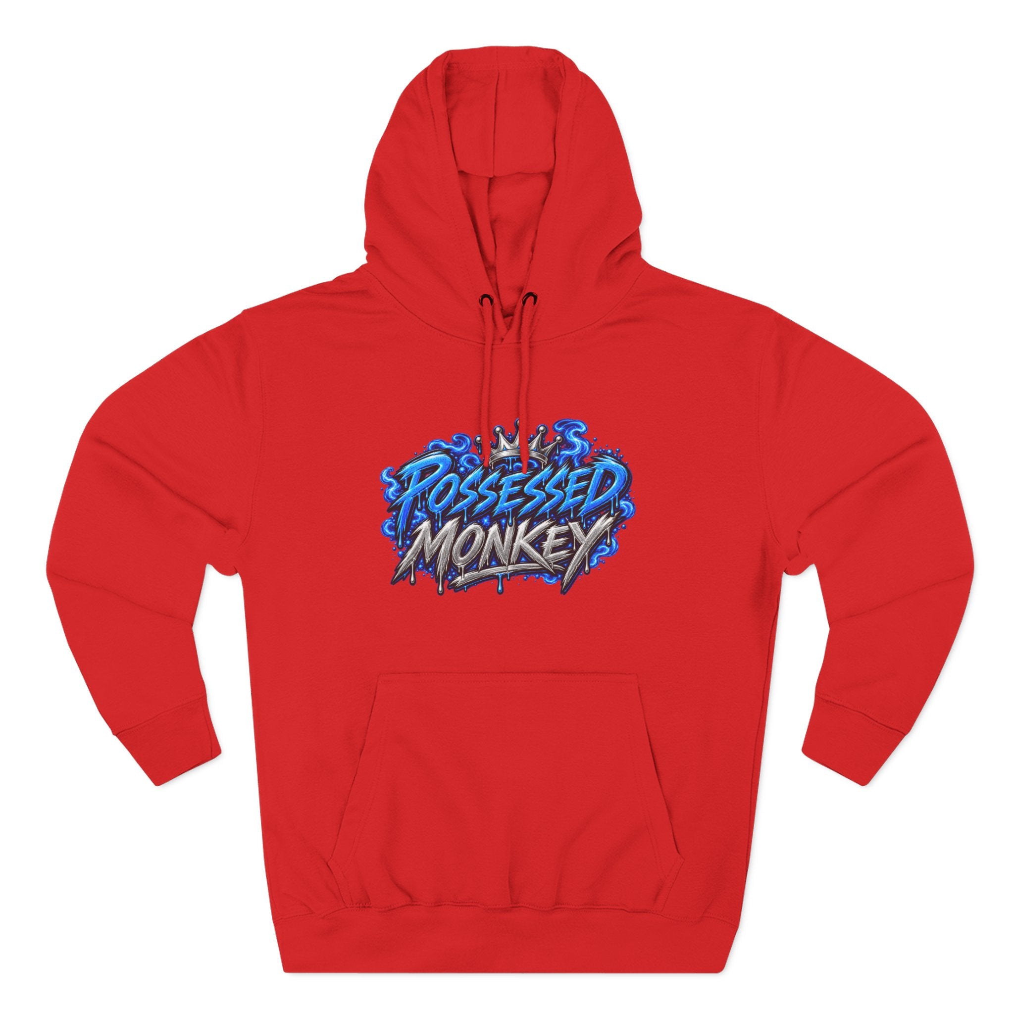 Possessed Monkey Graphic Hoodie