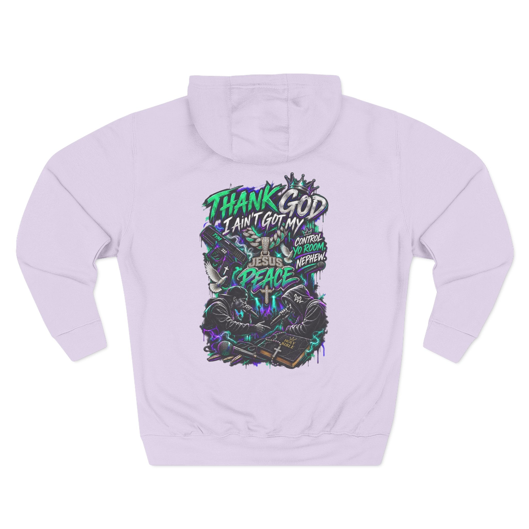 Jesus Peace Graphic Hoodie