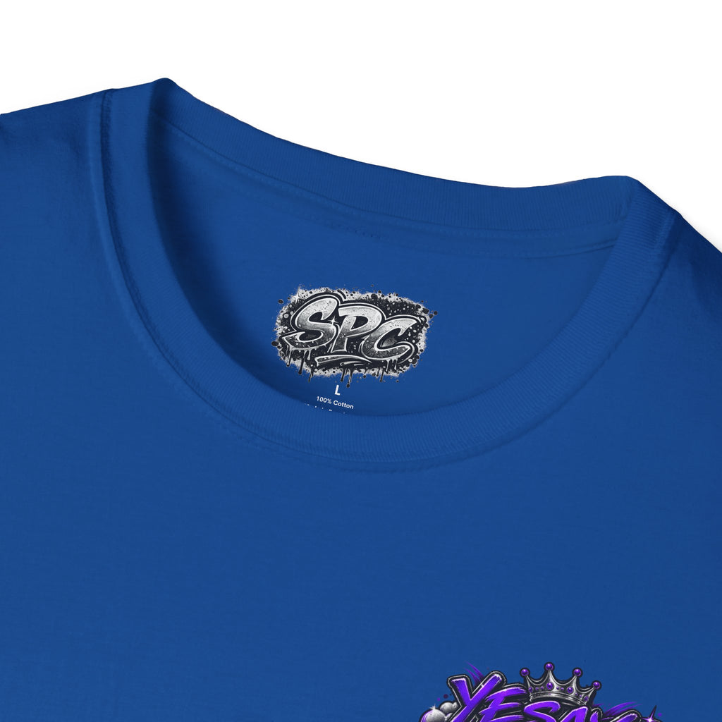 T-Shirt — Gnarled Purple 'LAW' Street Graffiti Logo