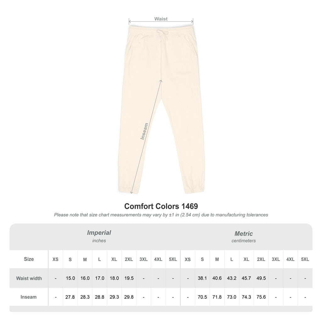 Charcoal Joggers with Colorful 'YAY' Embroidered Logo — Cozy Fleece Sweatpants